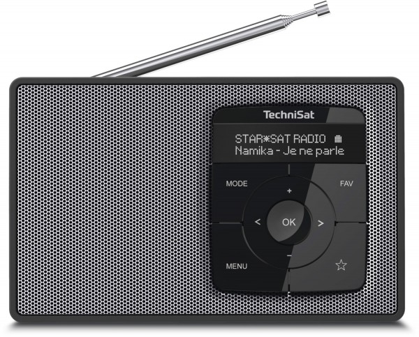 DigitRadio 2 Portables Radio schwarz/silber