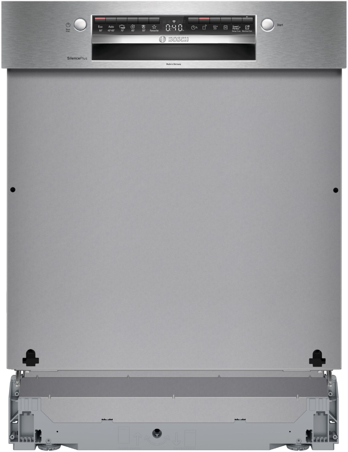 SMI4HAS07E Teilintegrierter Einbau-Geschirrspüler 60 cm edelstahl