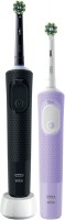 Vitality Pro D103 Duo Elektrische Zahnbürste black/lila