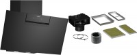 DLE85IFS Kopffrei-Dunstabzugshaube bestehend aus D85IFN1S0 + Z51KII1X6 schwarz