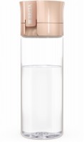 Wasserfilterflasche Active (0,6l) Trinkflasche mit Wasserfilter apricot