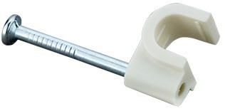 NS 6 Kabelschellen (5-7mm, 20Stk.) weiß