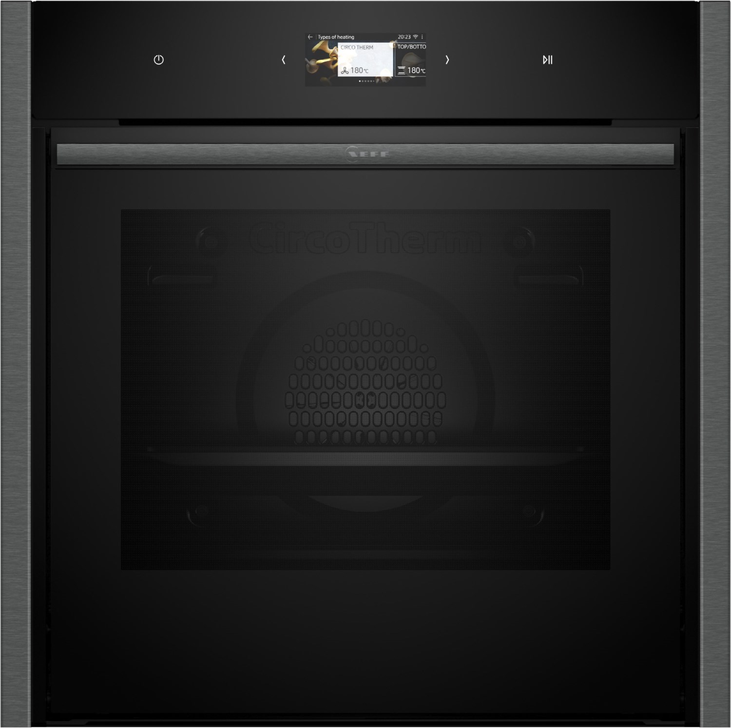 B54CR71N0 Einbaubackofen edelstahl, Pizza-Stufe, schnelles Vorheizen, Hefeteig-Gärstufe, Brotback-Stufe, WLAN, pyrolytische Selbstreinigung