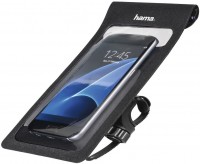 Smartphone-Tasche Slim als Lenkertasche fürs Fahrrad schwarz