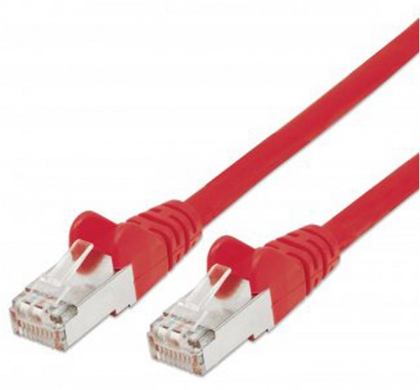 Patchkabel RJ45 S/FTP Cat6 LSOH rot (3m)