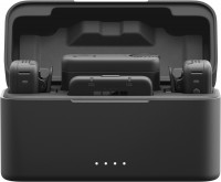 Kabelloses Mikrofon Komplettset inkl. 2 Transmitter, TRS-Empfänger, USB-Empfänger & Ladecase