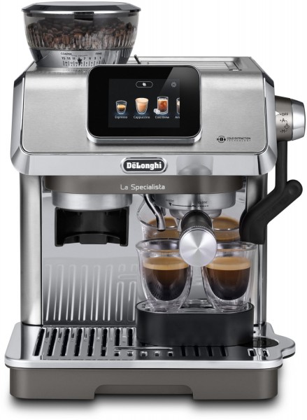 EC9455.M La Specialista Touch Siebträgermaschine, Latte Macchiato/Cappuccino, 15 bar, 1,7 l