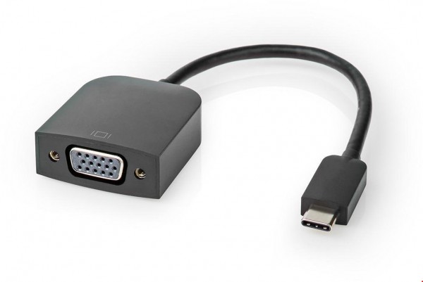 CCGP64852BK02 USB-C-Adapterkabel schwarz Typ-C-Stecker>VGA-Buchse