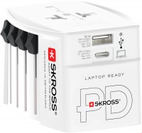 Reisestecker World USB weiß