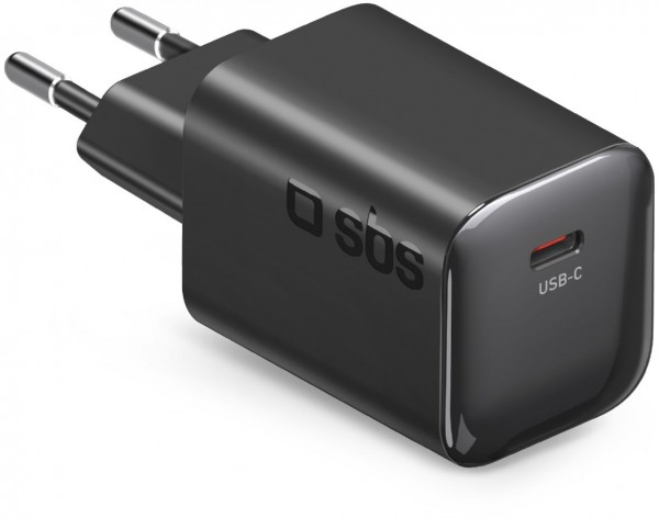 USB-C GaN Mini-Wandladegerät (45W) schwarz