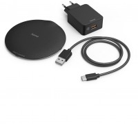 Wireless Charger-Set FC15 Metal schwarz