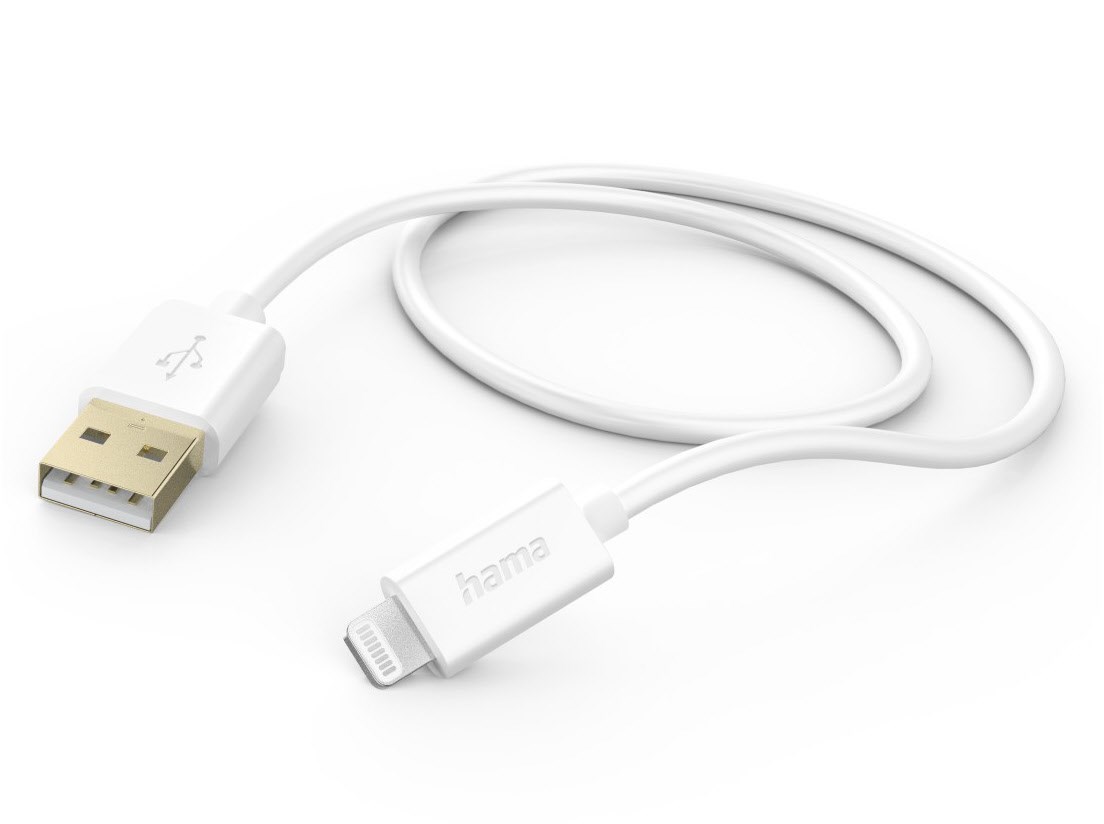 USB > Lightning Kabel (1,5m) weiß