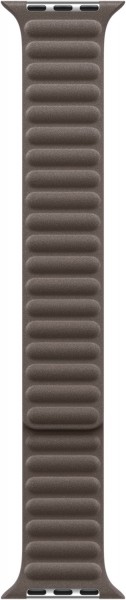 Armband mit Magnetverschluss (46mm) M/L für Apple Watch Dunkeltaupe