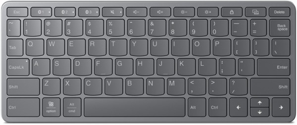 Multi-Device Keyboard Bluetooth luna grey