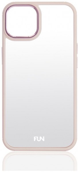 Camera Protect Cover Clear für iPhone 14 Plus pink