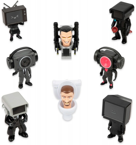 Skibidi Toilet Minifigur