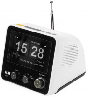 RD 100 DAB/DAB+ Uhrenradio weiß