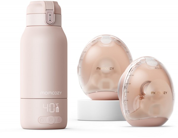 Air1 Mobile Milch Pumpe Doppelt + Portabler Milch Wärmer