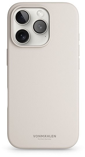 Soft Silicone Case für iPhone 16 Pro Max cream