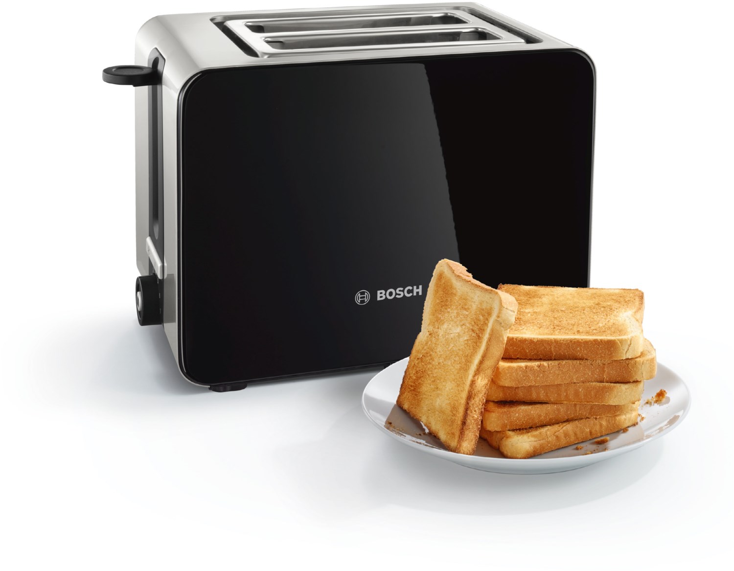 Bosch TAT7203 Doppelschlitz-Toaster edelstahl