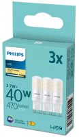 LED 40W G9 WW ND 3PF/6 DISC LED-Leuchtmittel 3er Pack