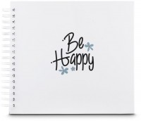 Spiral-Album Good Things 28x24cm 50 weiße Seiten weiss