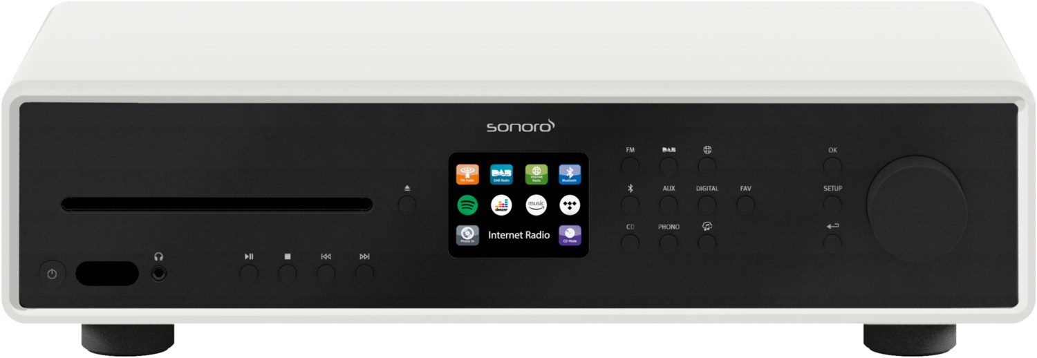 MAESTRO CD-Receiver mit Internetradio schwarz/schwarz