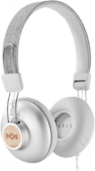 Marley Positive Vibration 2.0 Kopfhörer mit Kabel silber