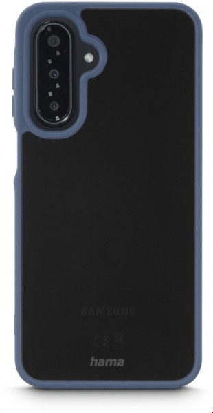 Handyhülle Frame Protect für Galaxy A17 blau/transparent