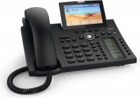 D385 schnurgebundenes IP Telefon schwarz