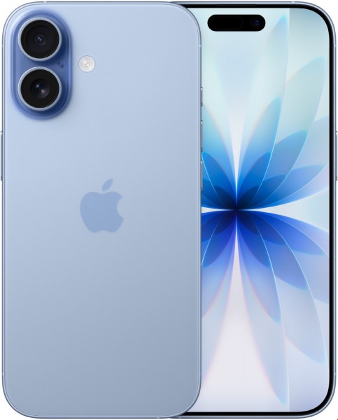 iPhone 17 (256GB) nebelblau, 48 MP Kamera, 6,3 Zoll Display, 41 Std. Akku, 5G, iOS
