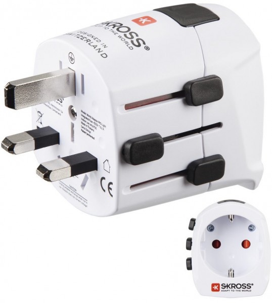 Weltreiseadapter World Travel Pro L