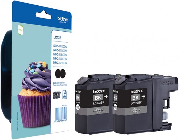 LC 123 BKBP2DR Tinten-Doublepack schwarz