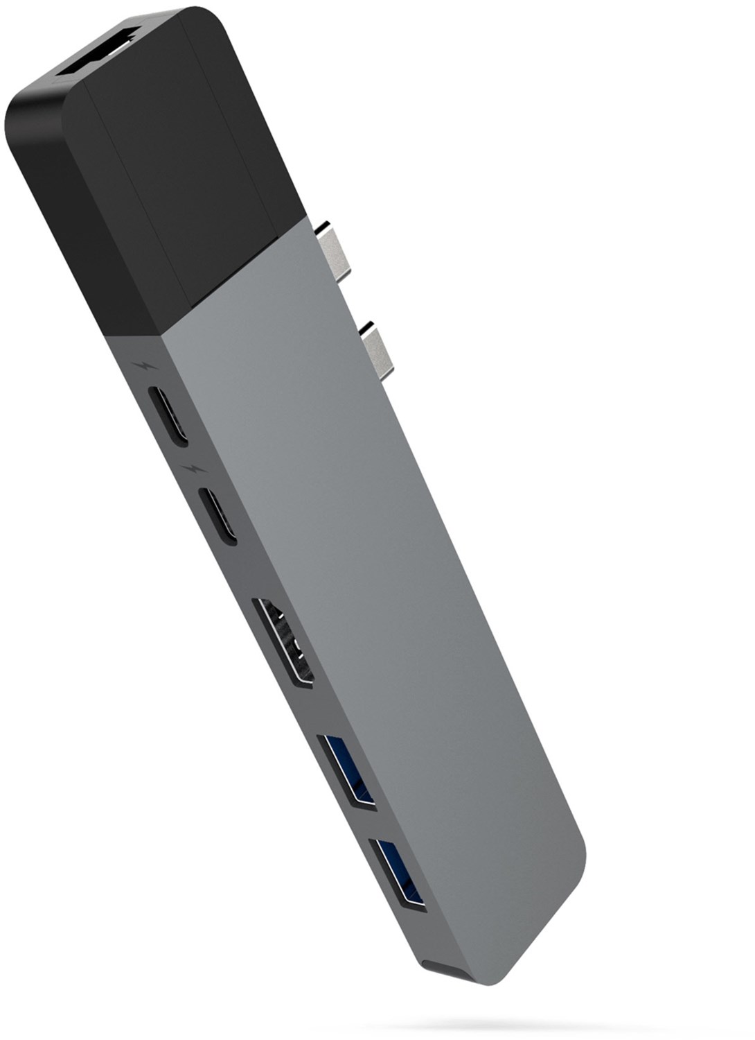 HyperDrive Net 6-in-2 USB Type-C für MacBook Pro/Air space grau