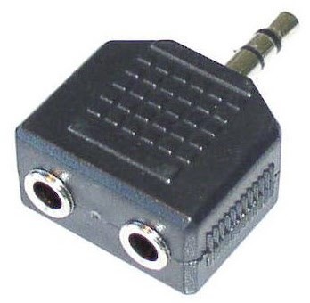 GS 16 Stereo-Adapter Klinken-Kupplung