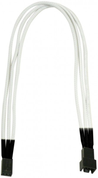 4-Pin Verlängerung Single (0,3m) weiß