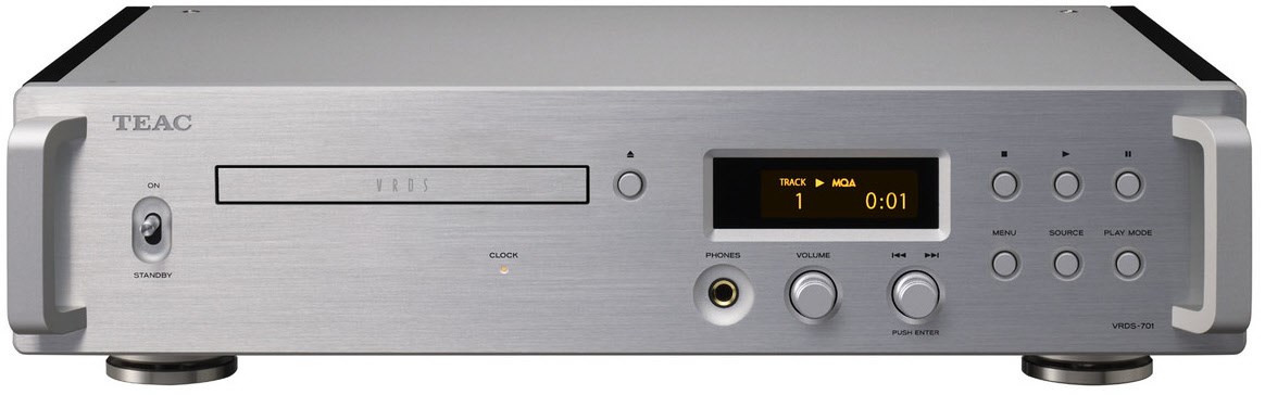 VRDS-701 CD-Spieler silber