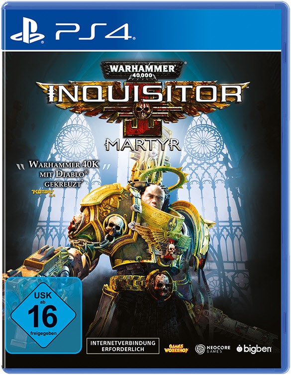 PS4 Warhammer 40K Inquisitor Martyr