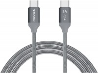 USB Type-C Kabel (1m) silbergrau