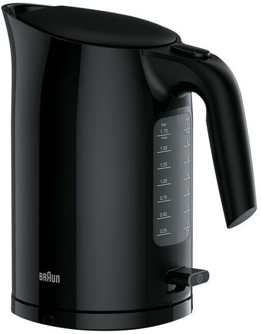 Braun WK 3100 BK PurEase Wasserkocher schwarz