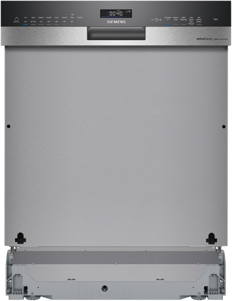 SN55ES00BD Teilintegrierter Einbau-Geschirrspüler 60 cm gebürsteter Stahl
