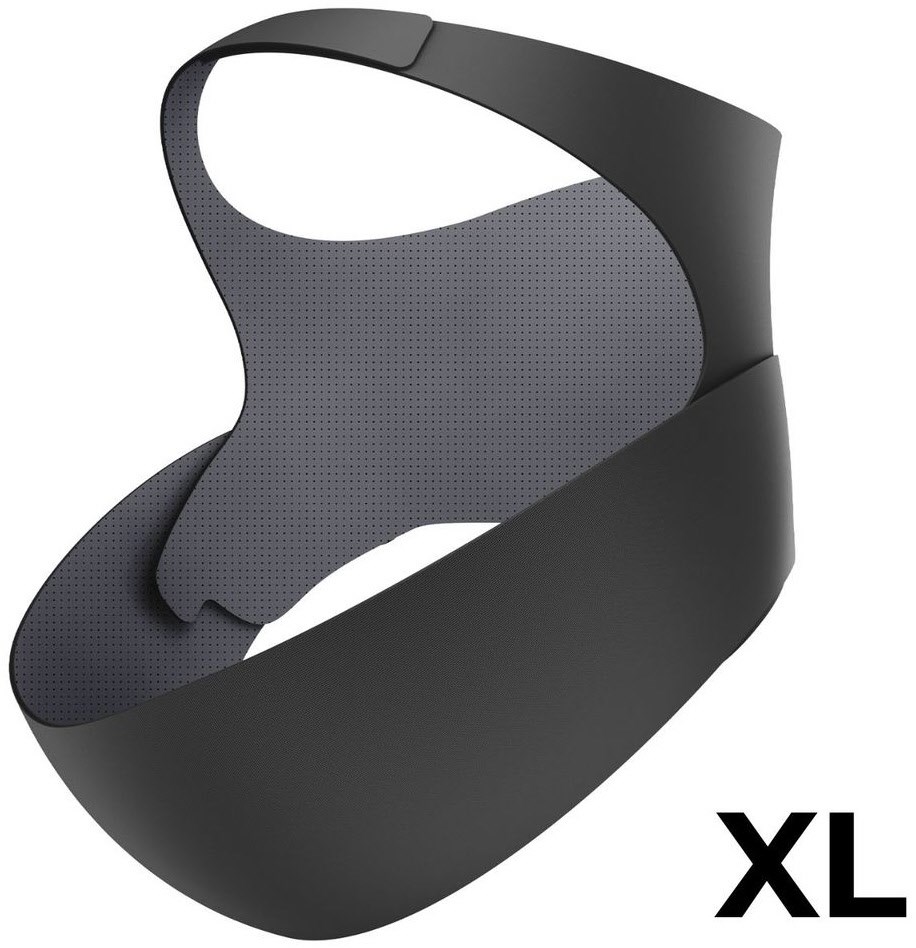 Image of Schwangerschafts-Bauchband (XL) schwarz