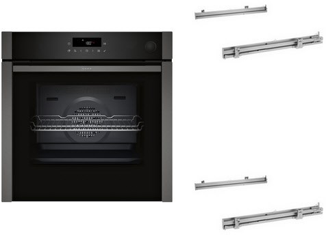 Image of BMK320EASP Backofen mit Dampfunterstützung bestehend aus B6AVJ7AG3+Z1608BX0+Z1608BX0 graphit