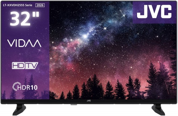 LT-32VDH2555 80 cm (32") LCD-TV mit LED-Technik schwarz, HD Ready, Smart-TV, DVB-T2/DVB-C/DVB-S2
