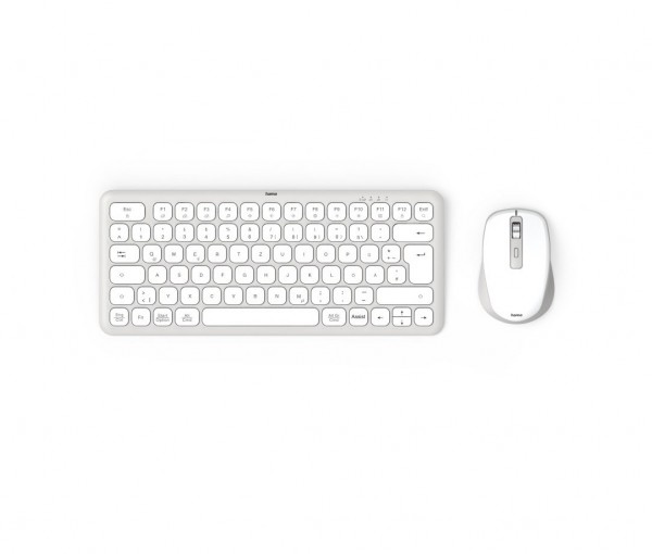 WKM-500 (DE) Kabelloses Tastatur-Set weiß