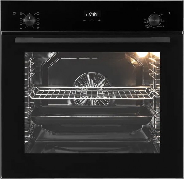 EBS920 Einbaubackofen schwarz, 80 l, 59,6 cm breit, A