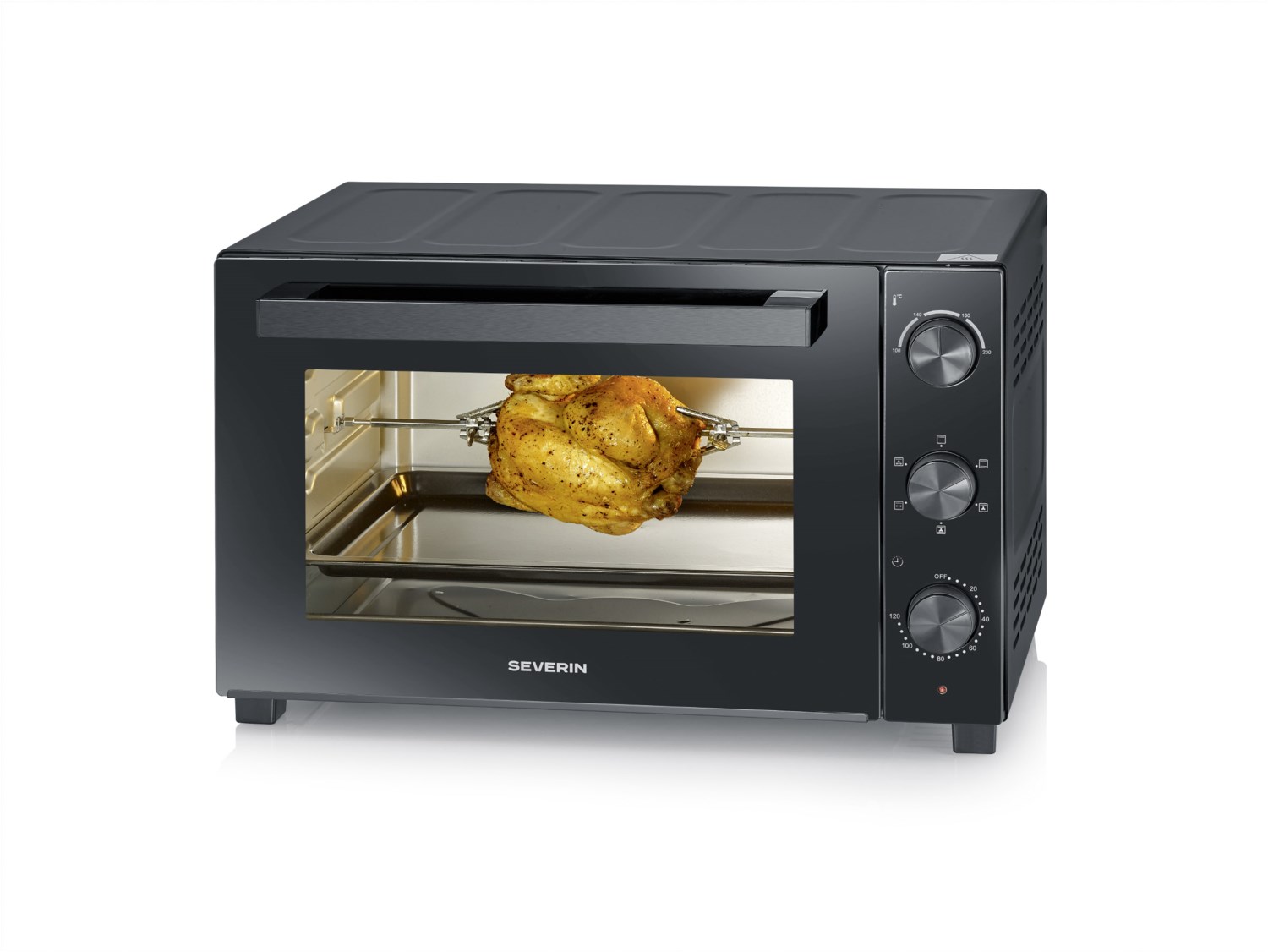 TO 2056 Mini-Backofen schwarz