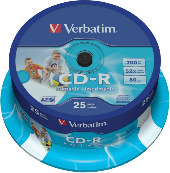 CD-R 700 DL+ 52x (25er Spindel)