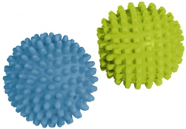 2 x Dryer Balls Wäschetrockner-Zubehör bunt