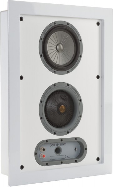 SoundFrame SF 1 /Stück On-Wall weiss hochglanz